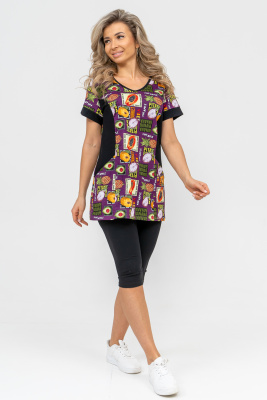 Костюм 36728 баклажан